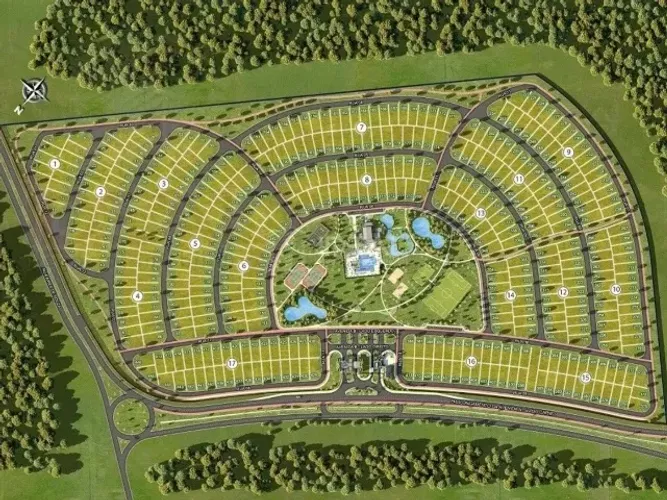 TERRENO 420M2 EM CONDOMÍNIO DAMHA 1