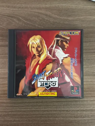 Jogo Street Fighter Zero , Alpha PS1 - Original 