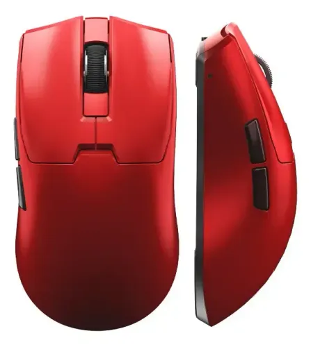 (NOVO) Delux M800 Mini vermelho - Mouse Gamer sem fio