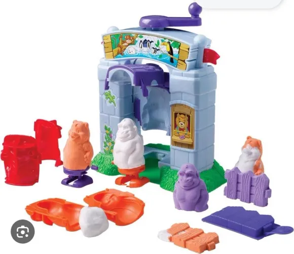 Brinquedo Moon Dough Magic Zoo