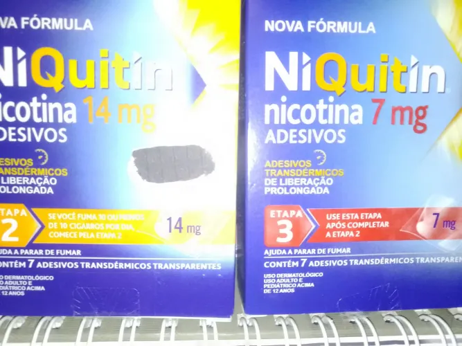 Adesivos Niquitin