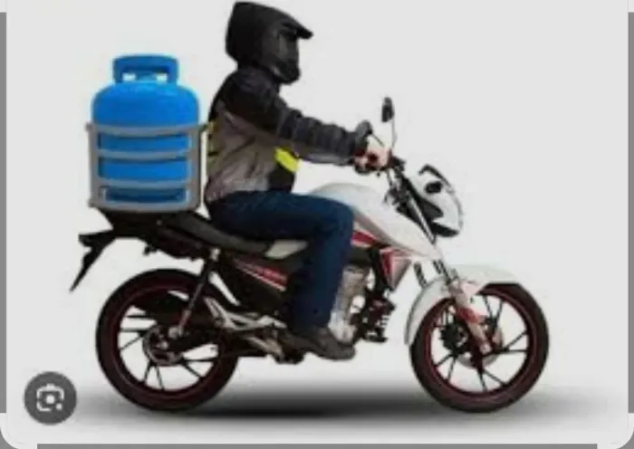 Entregador de gás - motoboy