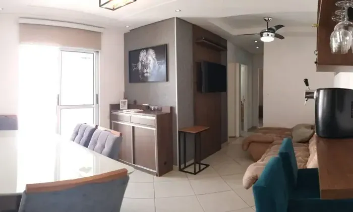 Apartamento Espaçoso 2 Quartos com Sacada Gourmet e Área de Lazer Completa