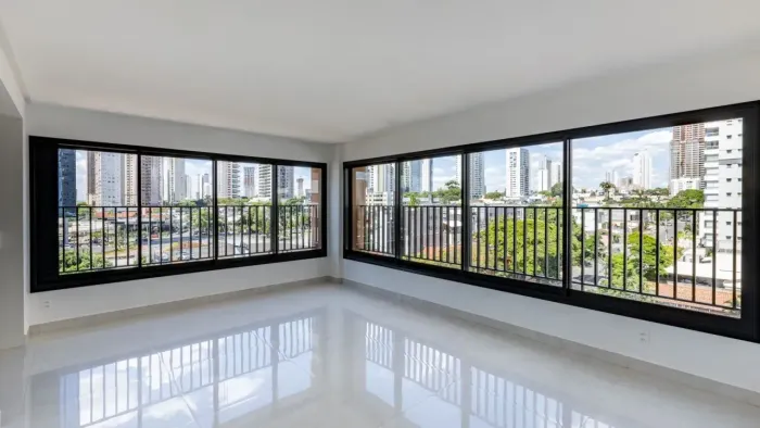 Apartamento com 122 m², 3 suítes e 2 vagas de garagem, no Setor Bueno.