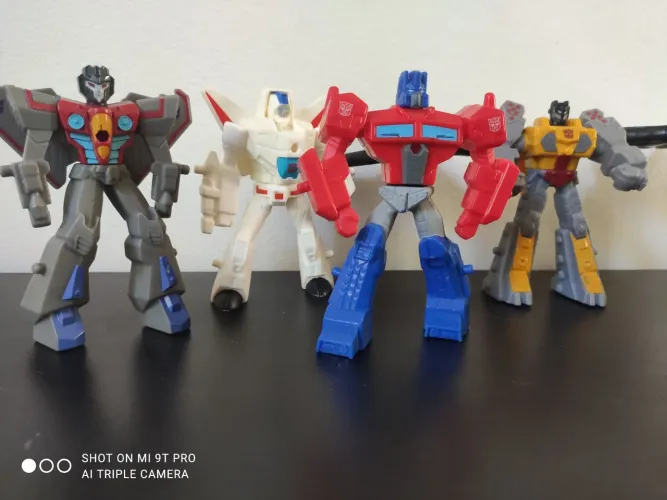 Transformers Kit 4 bonecos