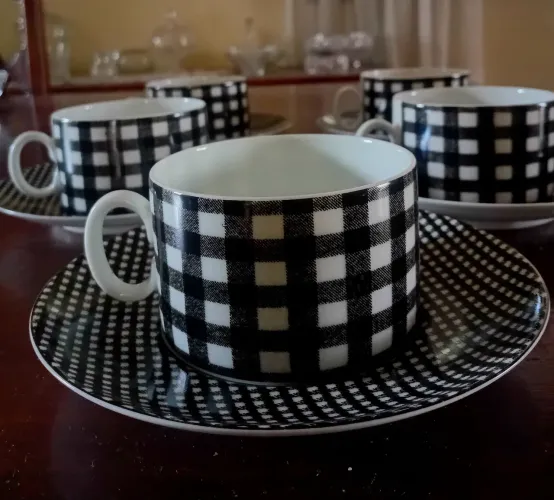 Jogo xícaras chá/café