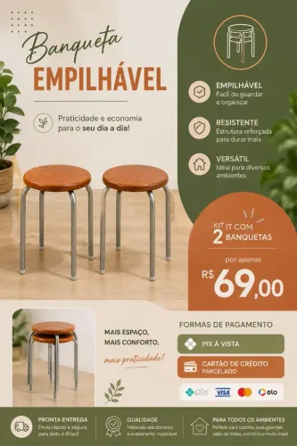 2 Banquetas