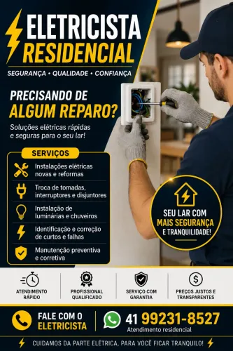 Eletricista residencial