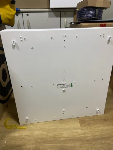 5 Luminárias led de sobrepor quadradas 60x60