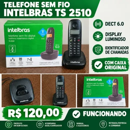 Telefone sem fio Intelbras
