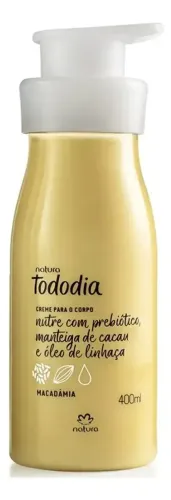 Creme Hidratante Natura Tododia Macadâmia 400ml Cada