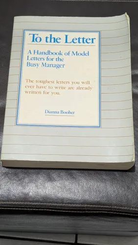 Livro em Inglês: To the Letter - Manual de Comunicação Corporativa (1988)