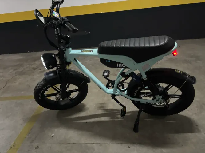 Bicicleta elétrica 750w (seminova) 45km vel