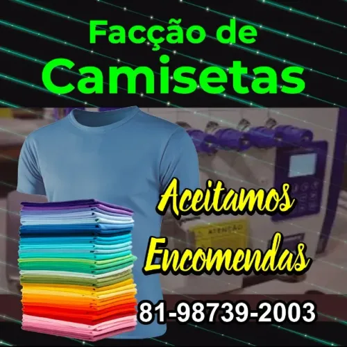 Facção de Camisetas