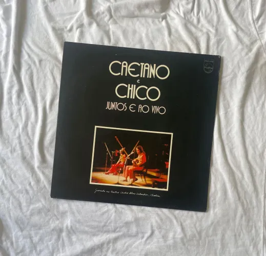 LP disco Caetano Veloso e Chico Buarque, Juntos e ao Vivo