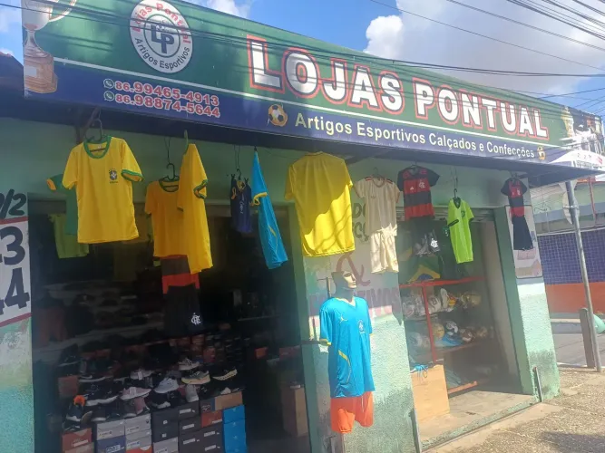 Lojas de artigos esportivo 