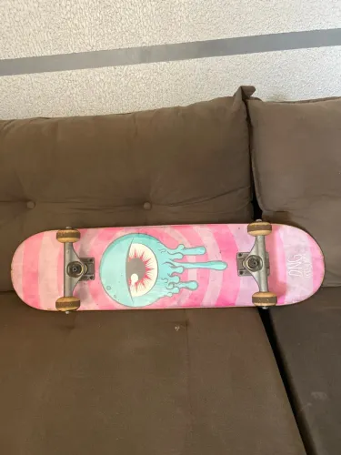 skate dng skateboards marfim rosa