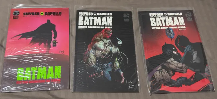 Coleção Completa Batman: Último Cavaleiro da Terra (3 Volumes)