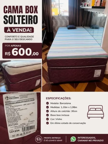 cama solteirão