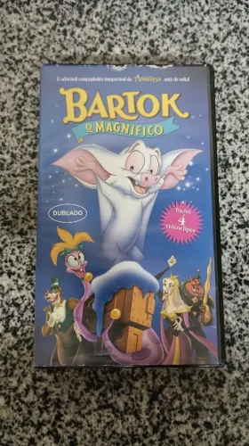 VHS Fita Animação Bartok O Magnífico