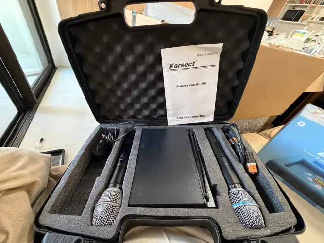 Microfone Karsect KRU-301/KRU-302