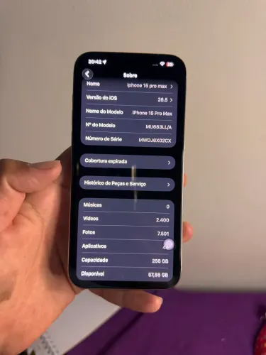 iPhone 15 pro max 256GB