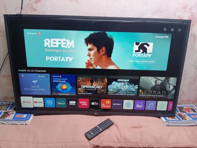 TV SMART LG 43P TOP ANDOID CUIDAA