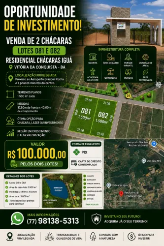 RESIDENCIAL CHÁCARAS IGUA