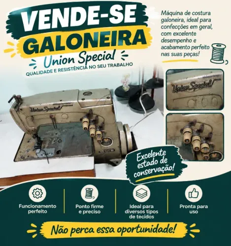 Máquina (profissional) Galoneira