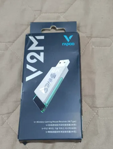 receptor Rapoo V2M para mouse gamer sem fio.