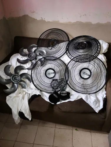 Grades e elice e peças de ventilador, 100 em tudo ai