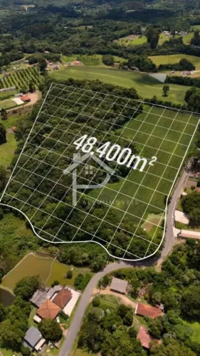 Área rural com 48.400m² próxima da BR-376 | São José dos Pinhais