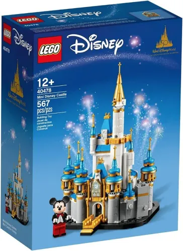 Lego Disney Mini Castelo - Edição Comemorativa 50 Anos 40478