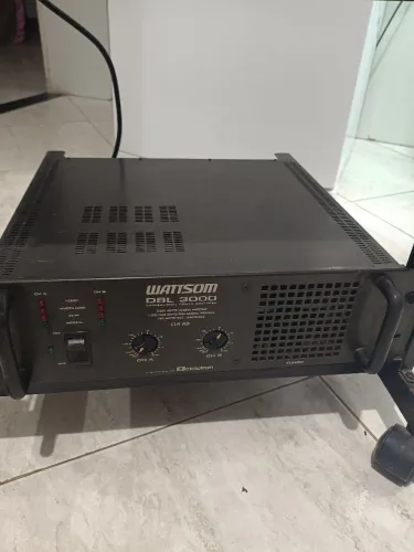 Amplificador profissional Wattson DBL 3000