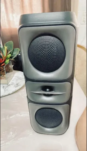 Caixa de Som Bluetooth RGB - Portátil