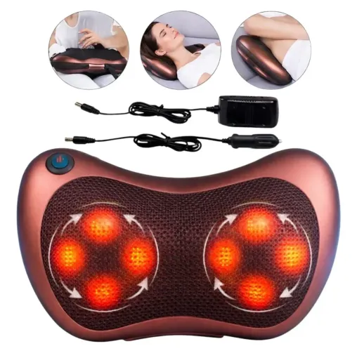 APARELHO DE MASSAGEM COM AQUECIMENTO - IDEAL PARA PESCOÇO, PÉS E LOMBAR