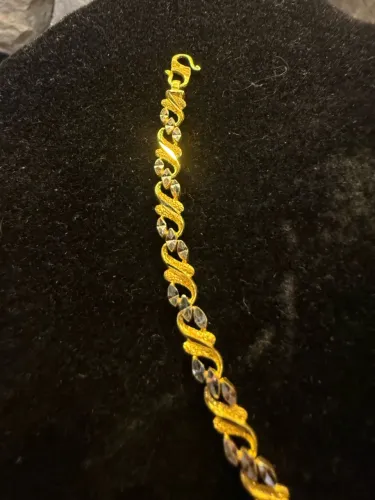 Pulseira de ouro exclusividade peça rara.