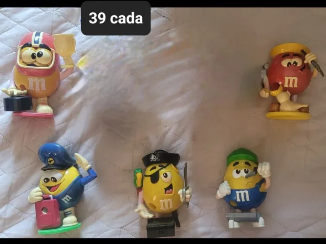 Bonecos M&MS dispenser de bombons -preço por cada- baleiro mms