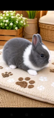Mini coelhos Netherland dwarf 