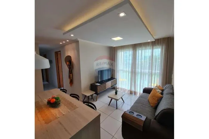 Apartamento 3 quartos mobiliado no Palm Village Acqua em Muro Alto - PE
