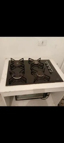 Fogão com suporte