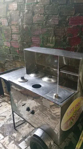 Carroça de cachorro quente 
