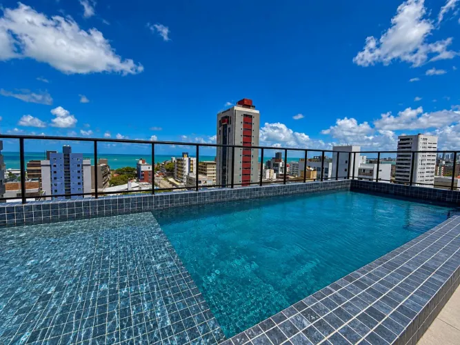 Flat à venda, 1 quarto, Jardim Oceania - João Pessoa/PB