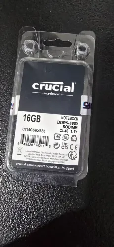 Memória Ddr5 16gb Lacrada