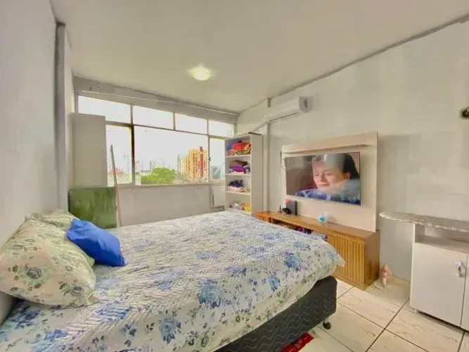 Ed Antônio Navegantes: Apartamento Stúdio PORTEIRA FECHADA 35m² 1 Quarto