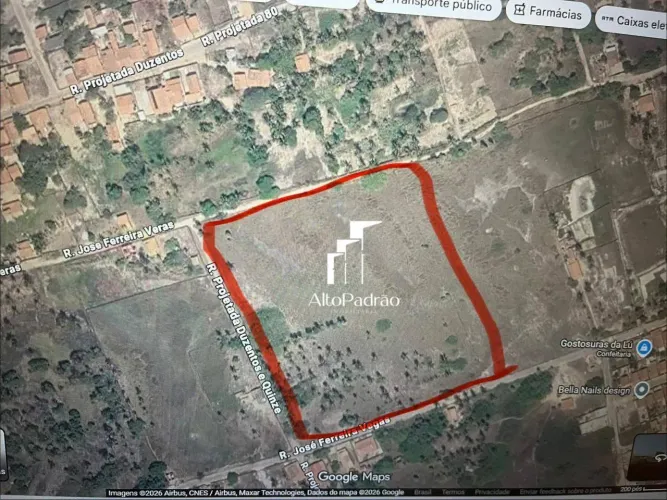 Terreno à venda 2,83km do mar - Luís Correia/PI