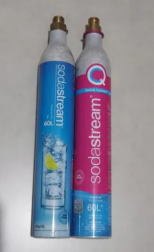 Recarga máquina de Água com gás 