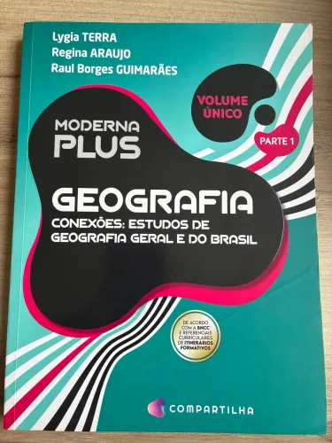Moderna Plus Geografia 4° Edição Parte 1 e 2