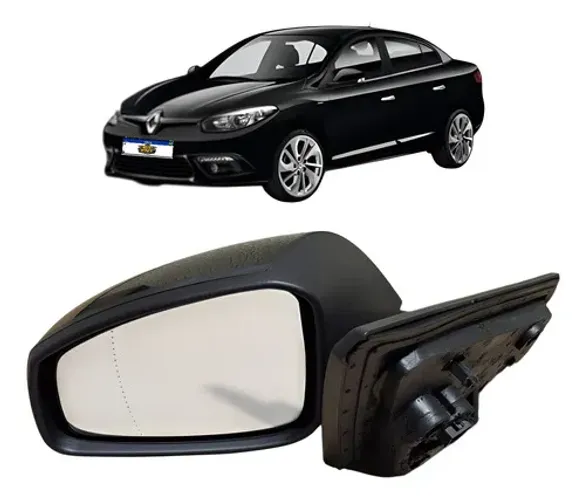 Retrovisor Elétrico Esquerdo Fluence 2011 12 13 14 15 A 2018