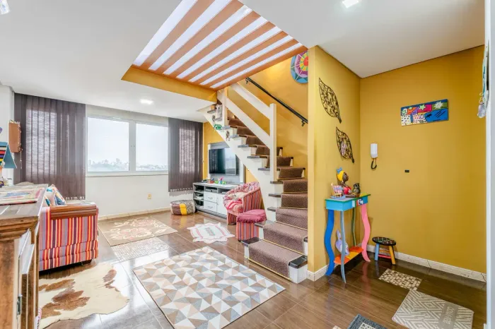 Cobertura No Bairro Passo Da Areia No Villa Veneza Com Infraestrutura Completa